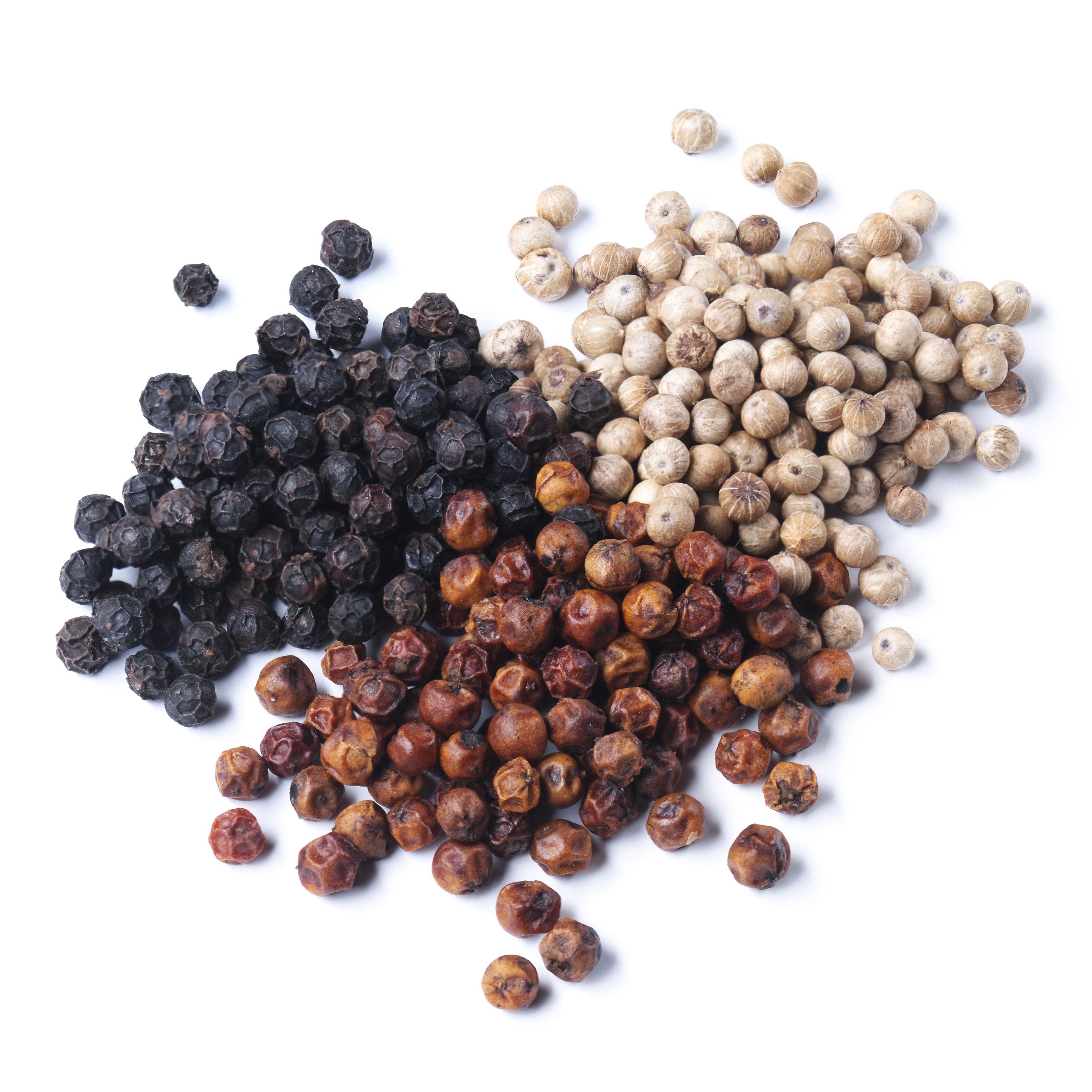Bio-Kampot-Pfeffer Set 3x100g (schwarz, rot, weiß) Tüte